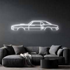 Firebird 1968 Coupe Neon Silhouette