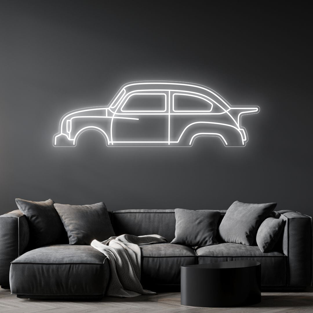 Abarth 1000 TC Neon Silhouette