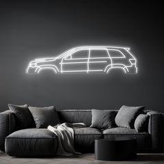 Trackhawk 2018 Neon Silhouette