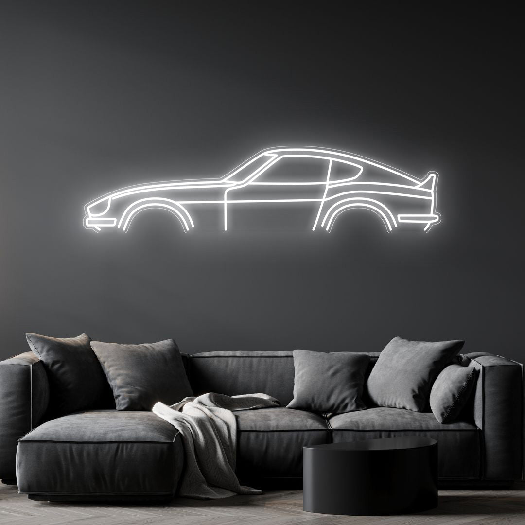240Z Neon Silhouette