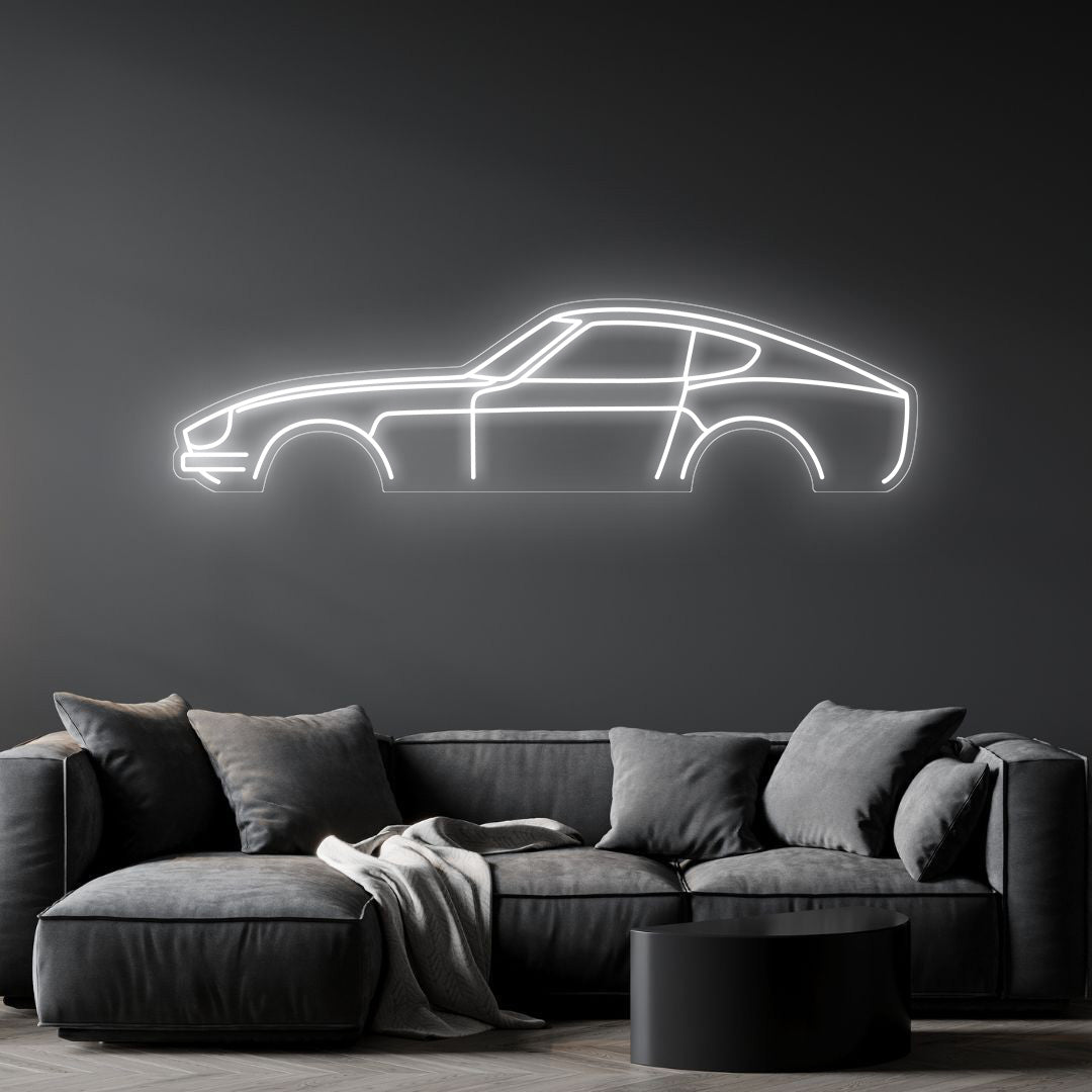 260Z 1974 Neon Silhouette