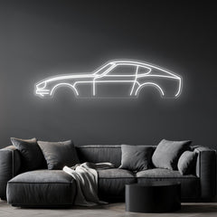 260Z 1974 Neon Silhouette
