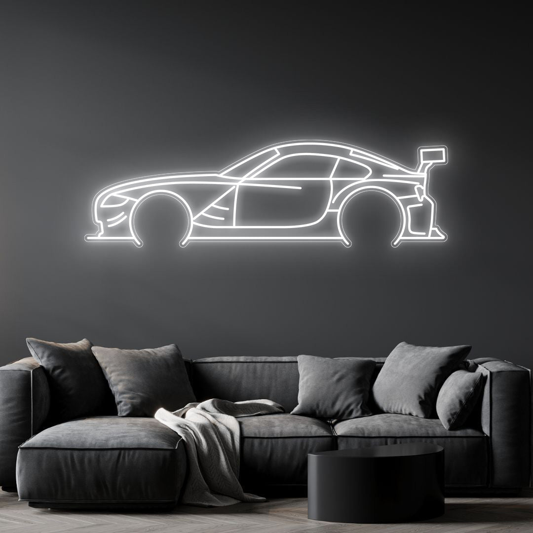 Z4 GTR Detailed Neon Silhouette