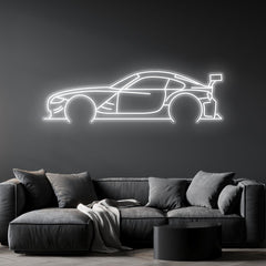 Z4 GTR Detailed Neon Silhouette