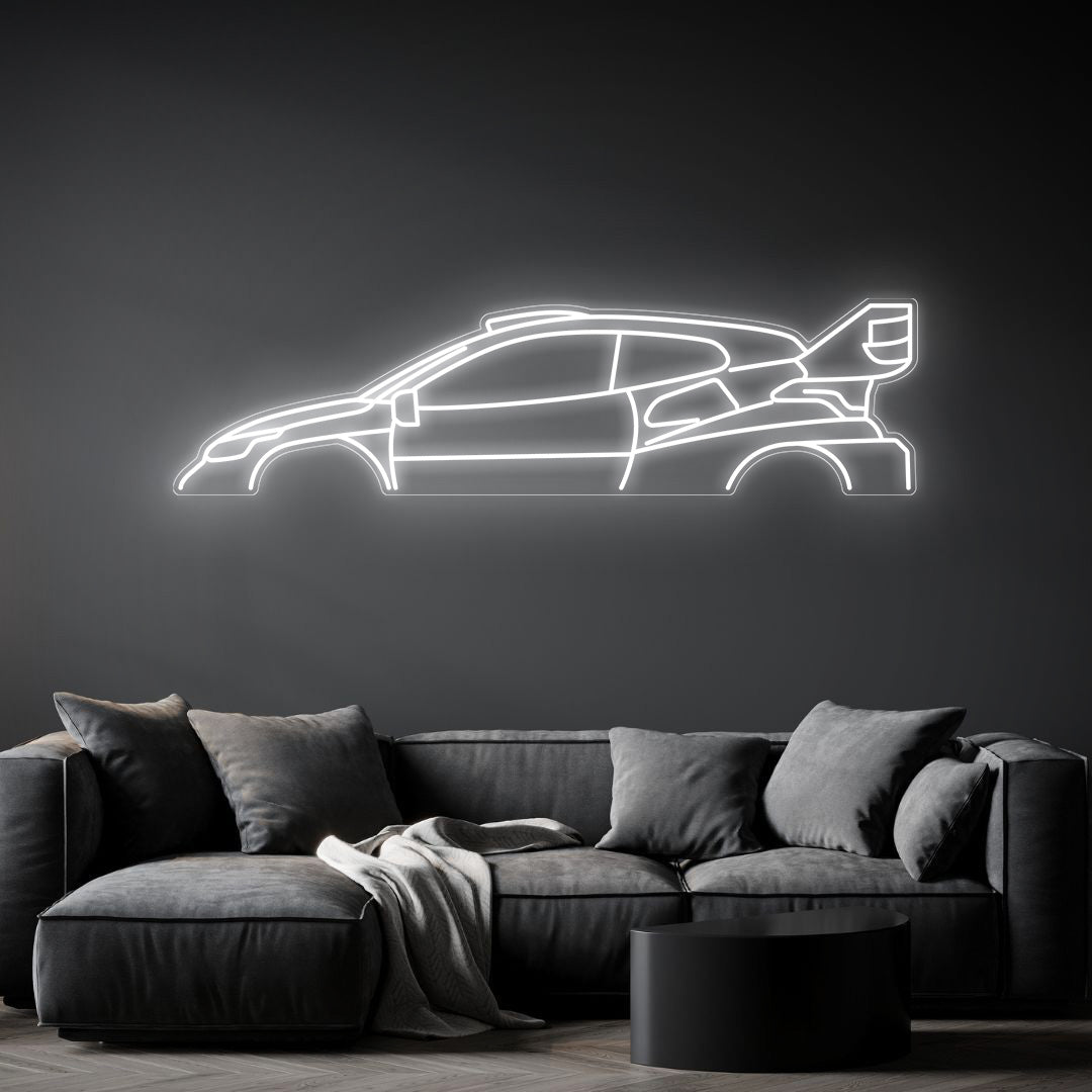 Yaris GR WRC Neon Silhouette