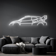 Yaris GR WRC Neon Silhouette