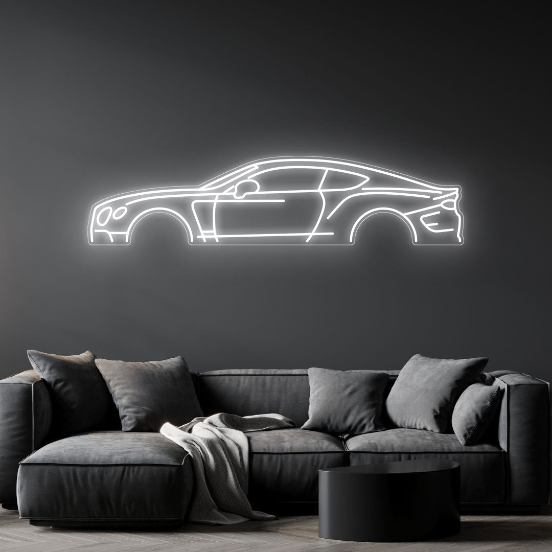 Continental GT Mansory Neon Silhouette