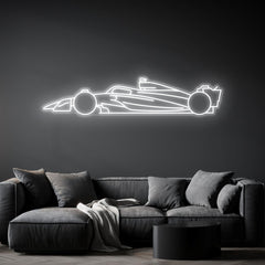 Formula F1 2025 Neon Silhouette