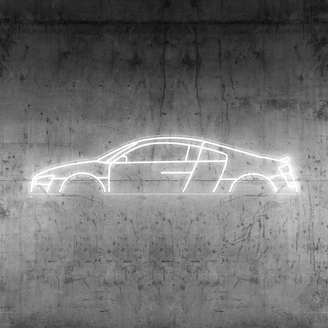 R8 2014 Neon Silhouette