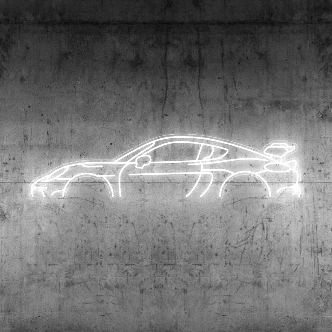 Cayman 718 GT4 RS Neon Silhouette