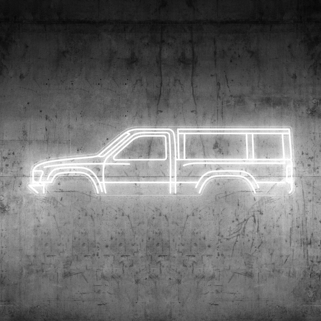 Hilux 1990 Neon Silhouette