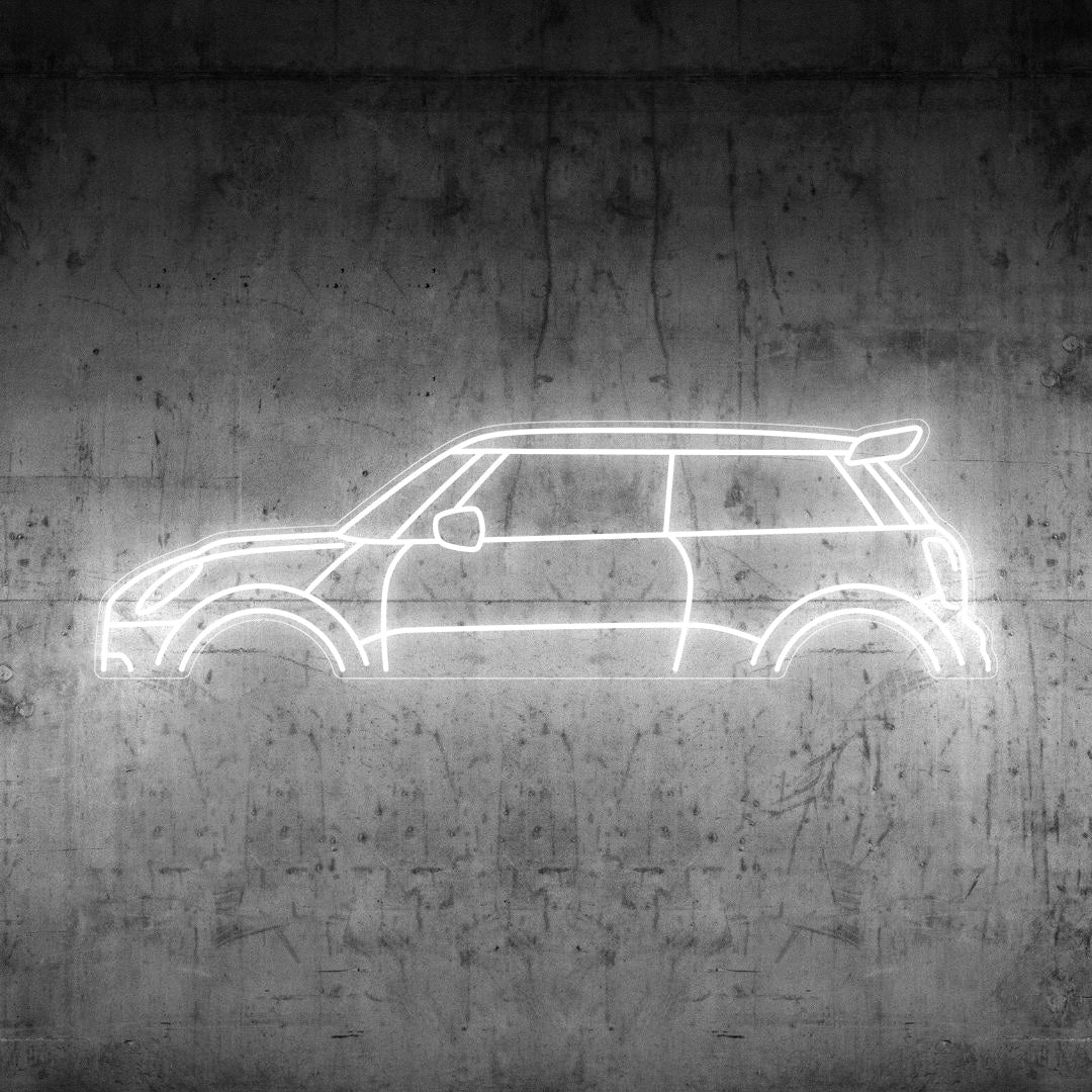 Mini JCW 2021 Neon Silhouette