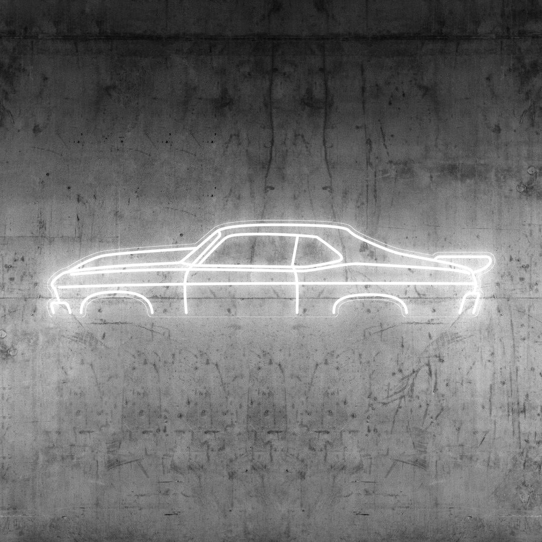 Nova 1970 Neon Silhouette