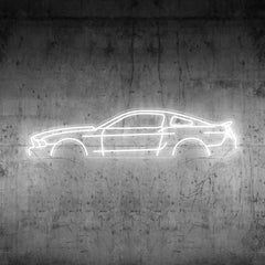 Mustang GT500 2013 Neon Silhouette