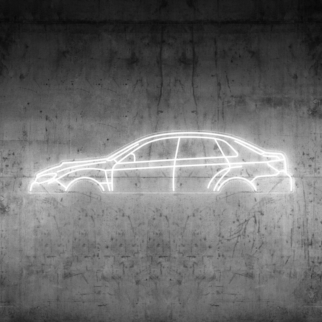 Impreza WRX 2014 Neon Silhouette
