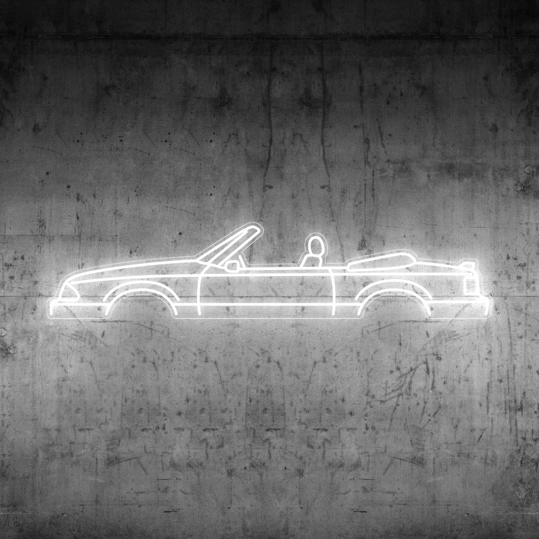 Mustang 1988 Cabrio Neon Silhouette