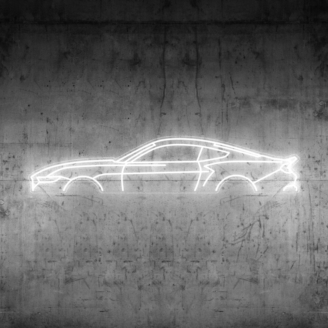 Mustang GT 2024 Neon Silhouette