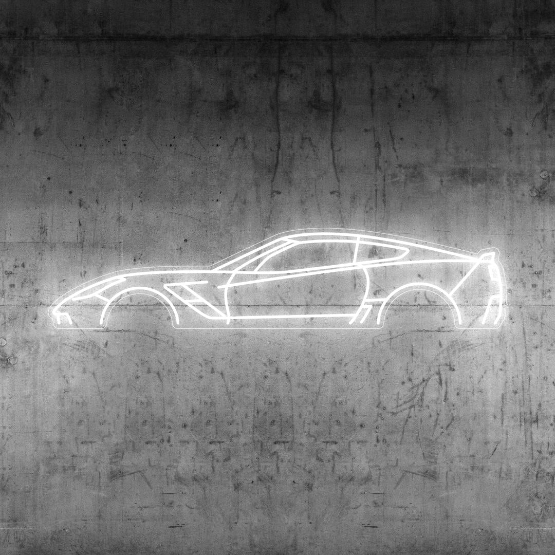 Corvette C7 GS Neon Silhouette