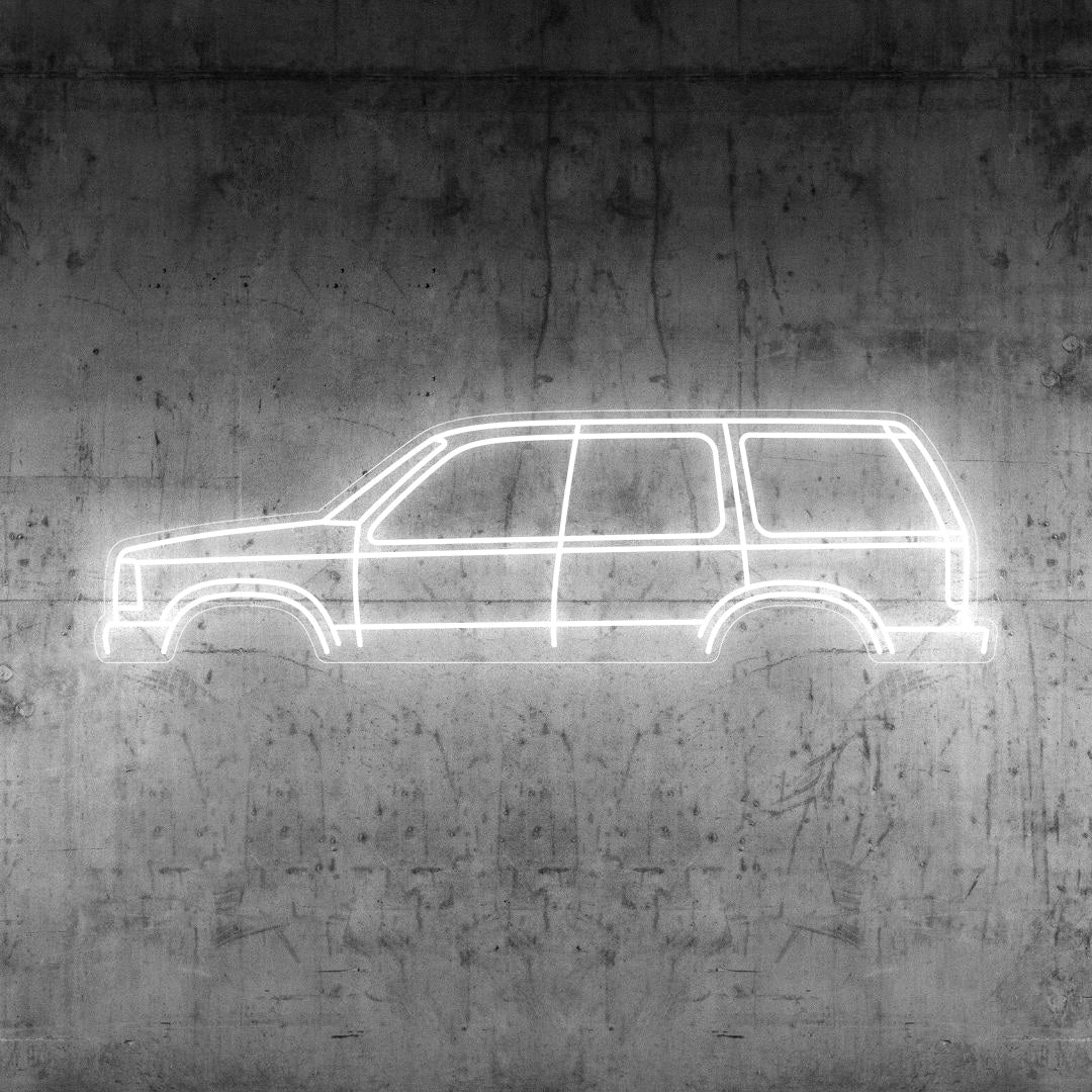 Explorer 1992 Neon Silhouette