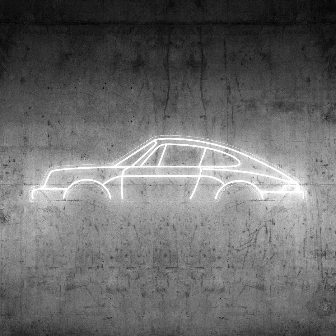 911 1986 Neon Silhouette