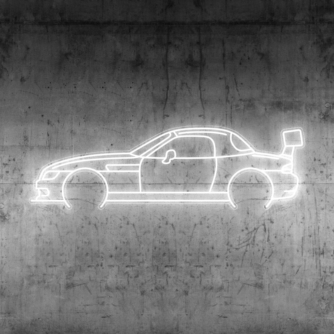 Z3 Race Detailed Neon Silhouette