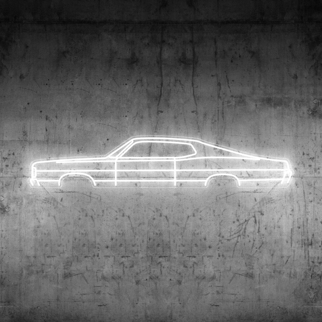 Monterey 1968 Neon Silhouette
