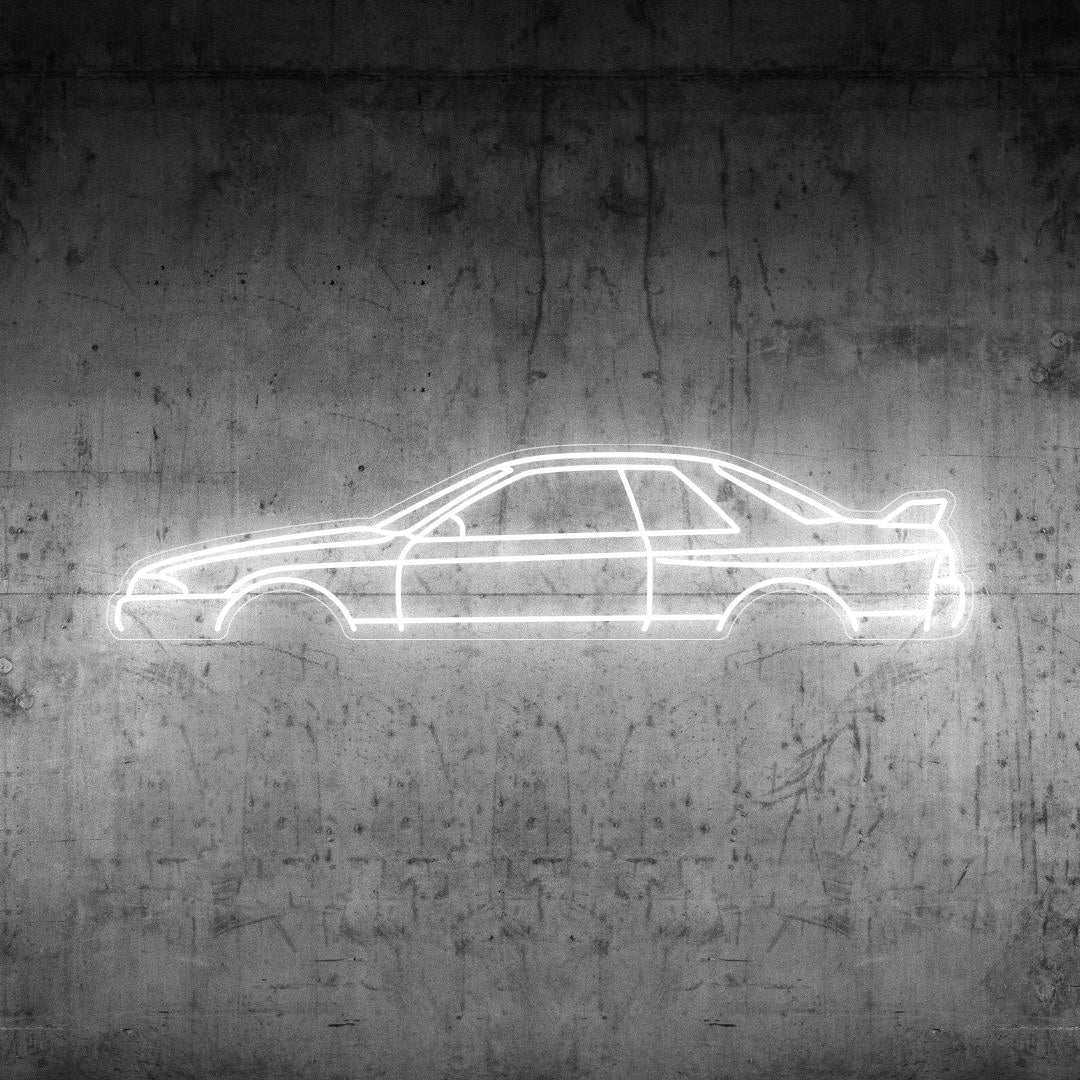 R32 GTR Neon Silhouette