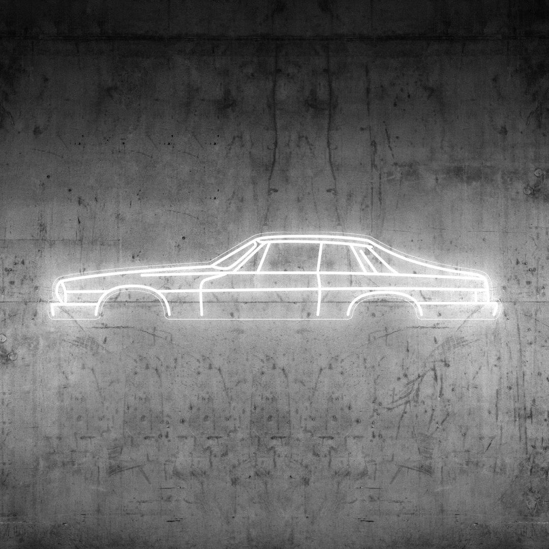 XJS 1983 Neon Silhouette