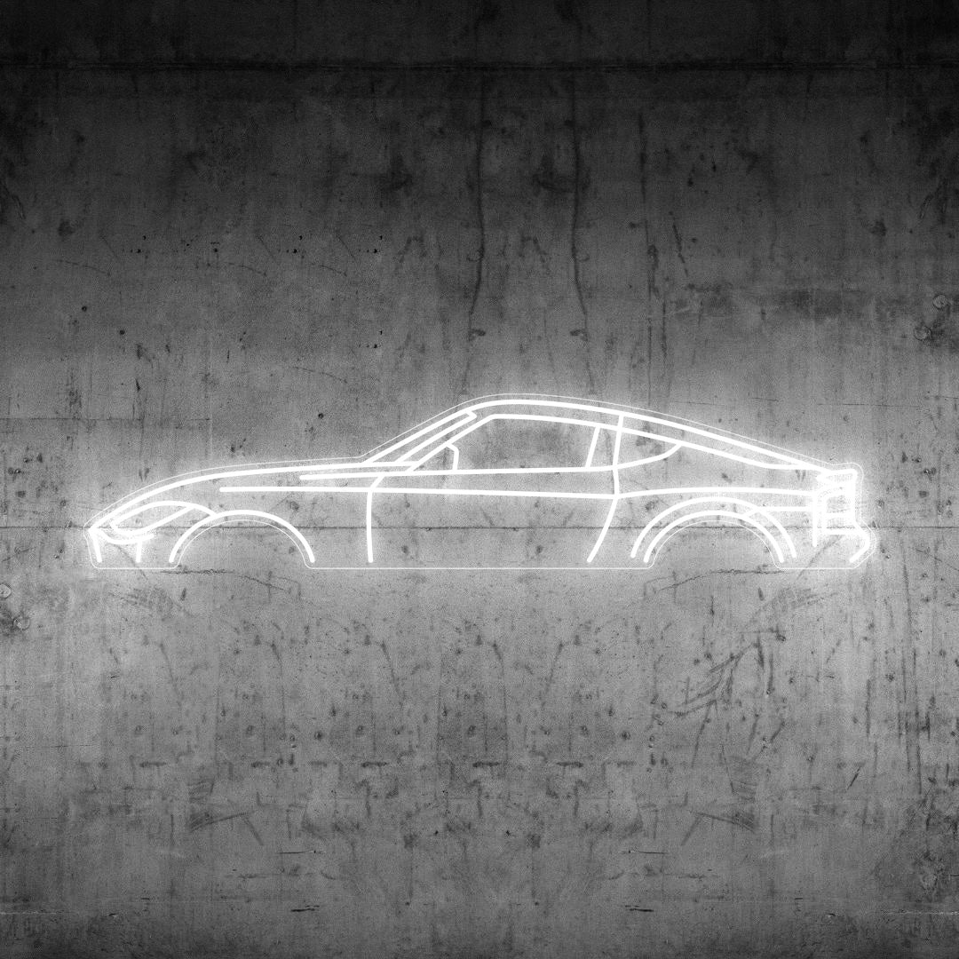 Z Neon Silhouette
