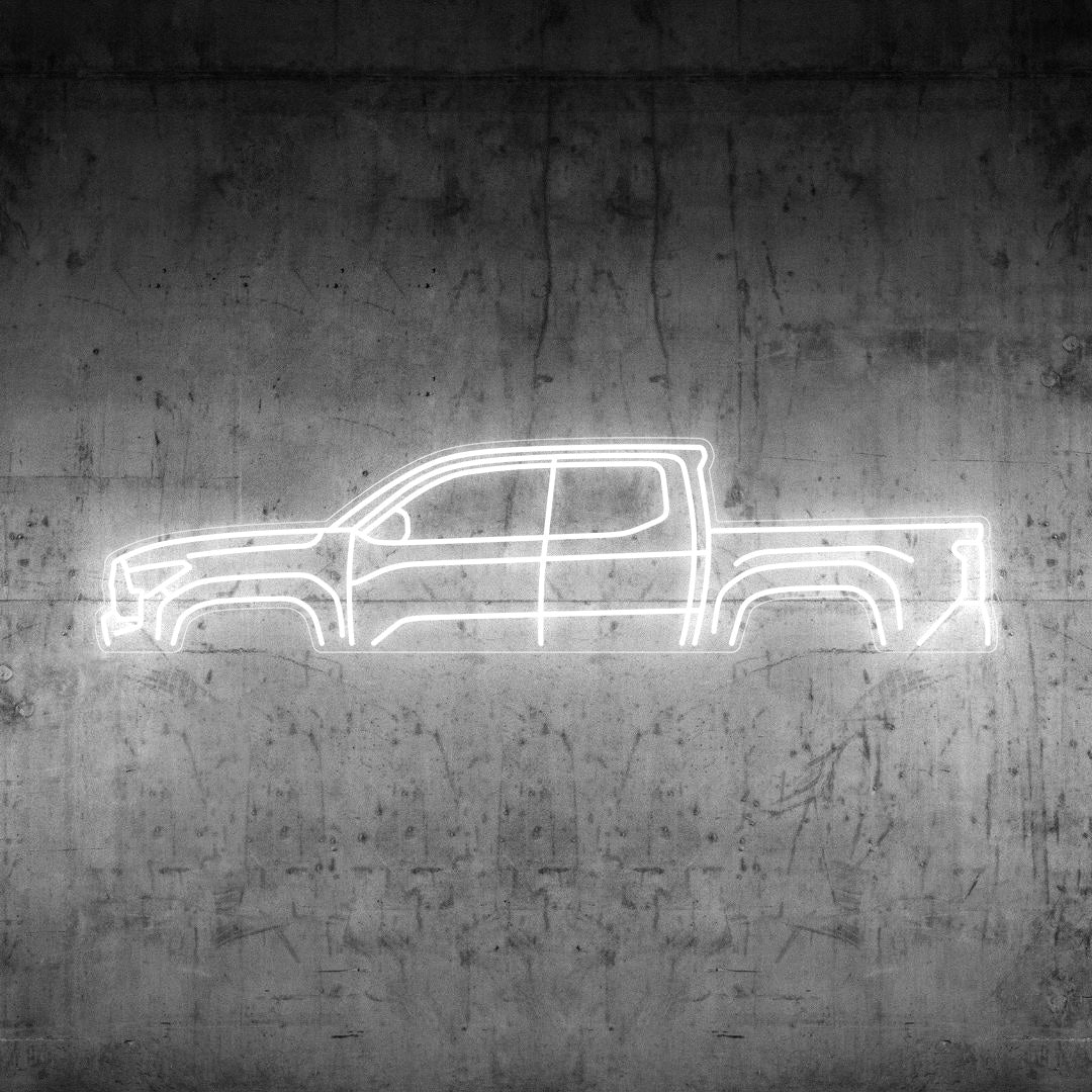 Tacoma TRD 2024 Neon Silhouette