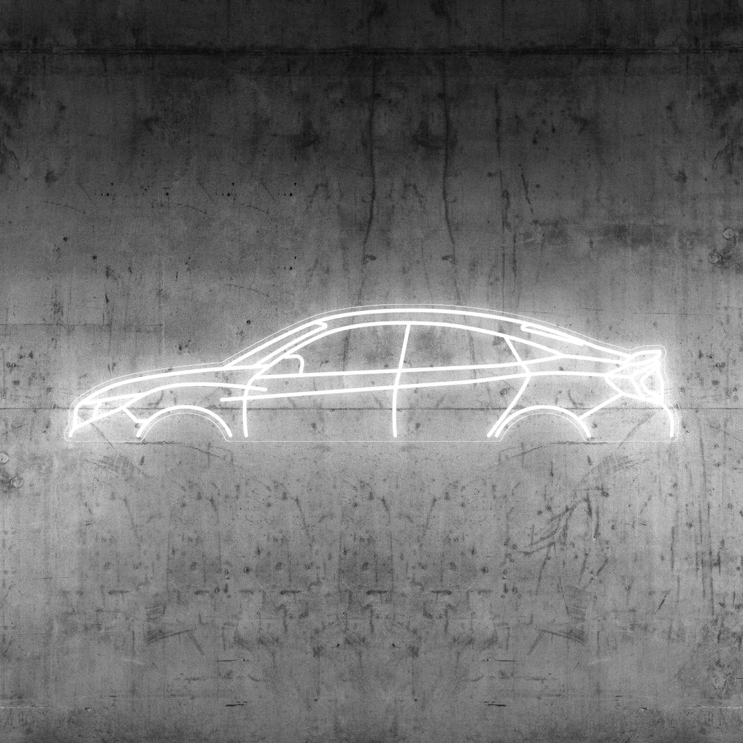 Civic Si 2020 Neon Silhouette