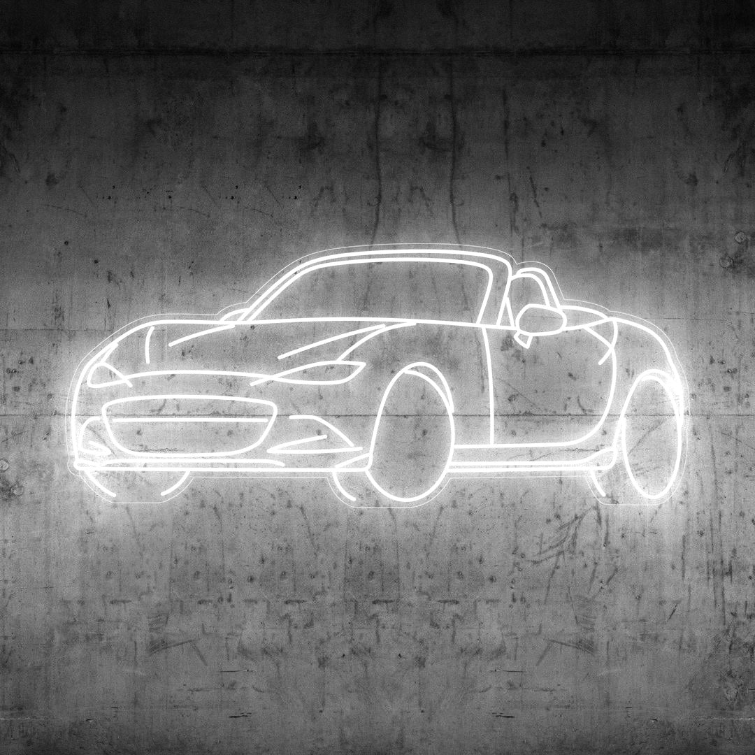 MX5 Angle Neon Silhouette