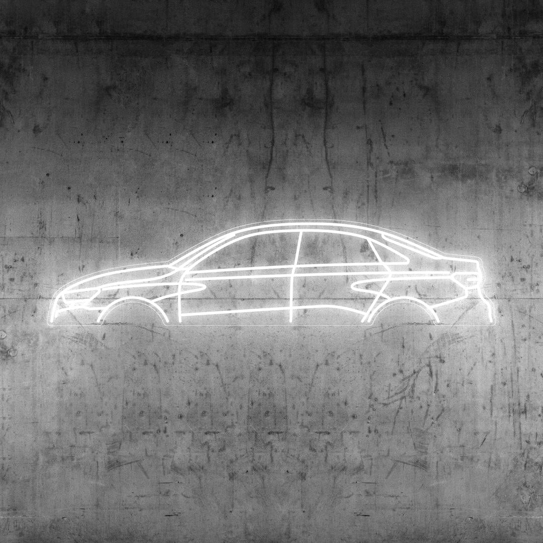 RS3 2022 Sedan Neon Silhouette