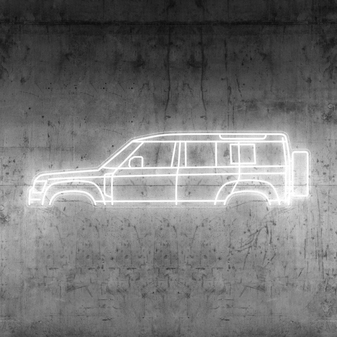 Defender 110 2024 Neon Silhouette