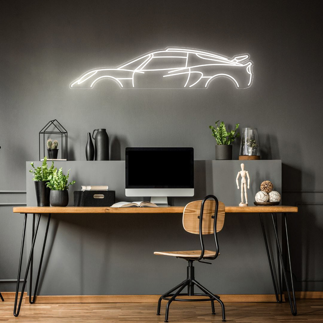 Exige S 2007 Neon Silhouette