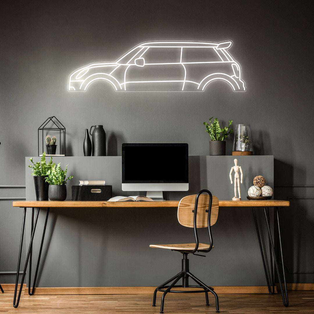 Mini JCW 2021 Neon Silhouette