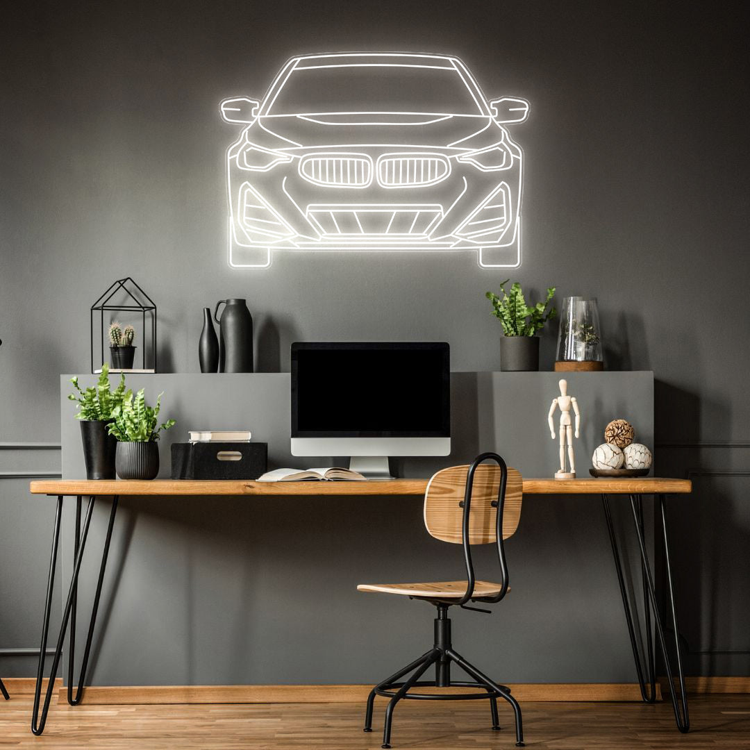 M240 2023 Front Neon Silhouette