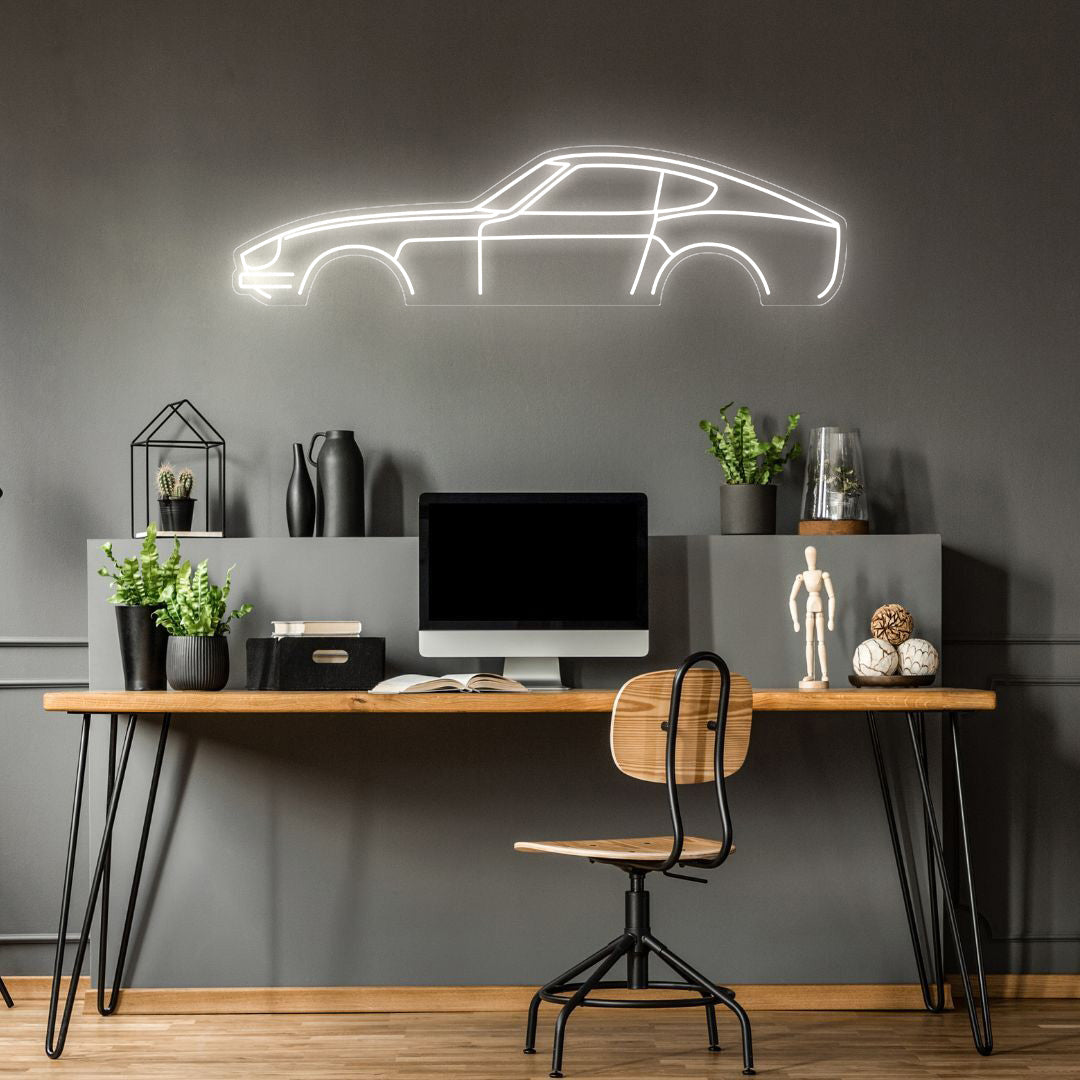 260Z 1974 Neon Silhouette
