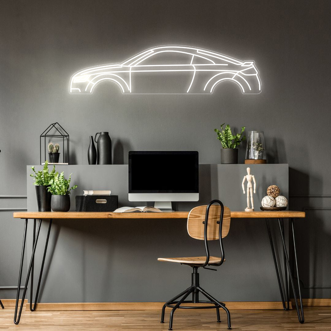 TT RS 2020 Neon Silhouette