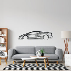 Diablo 6.0 Detailed Silhouette Metal Wall Art