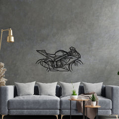 GSXR Silhouette Metal Wall Art