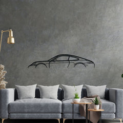 911 Model 991 Classic Metal Silhouette Wall Art