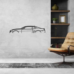 Camaro SS 2011 Classic Silhouette Metal Wall Art