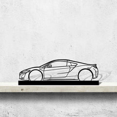 NSX Silhouette Metal Art Stand