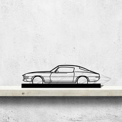 Camaro 1972 Silhouette Metal Art Stand
