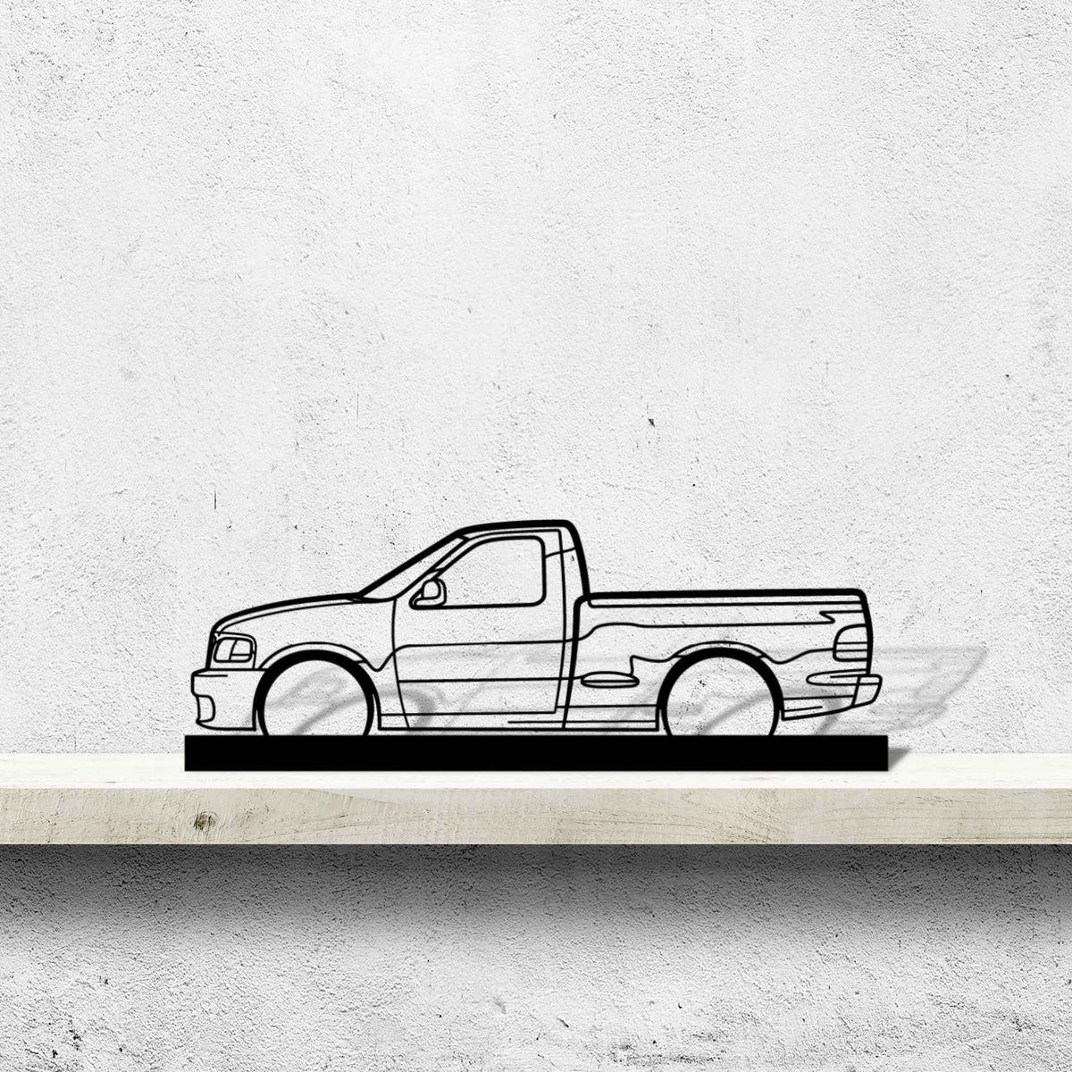Lightning SV F150 2004 Silhouette Metal Art Stand