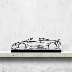 765 LT Silhouette Metal Art Stand