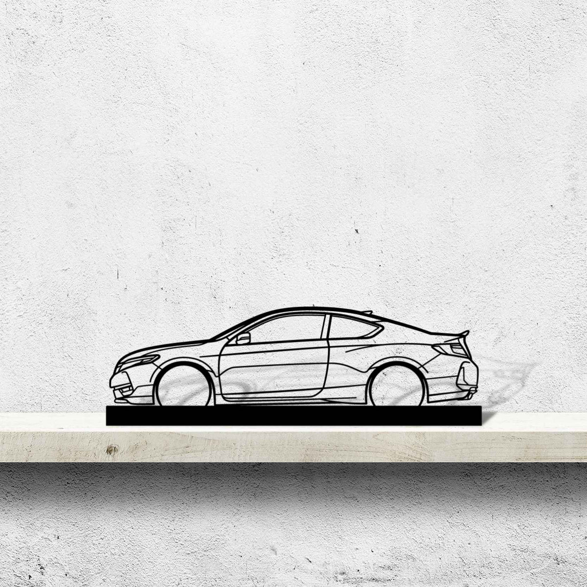 Accord Coupe Silhouette Metal Art Stand