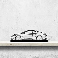 Accord Coupe Silhouette Metal Art Stand