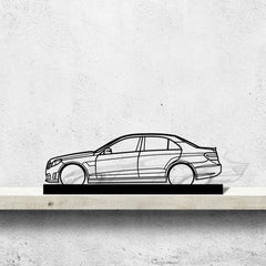 e63 amg Silhouette Metal Art Stand